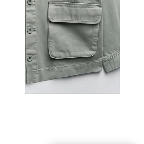 Zara Utility OverShirt Jacket - Picture 4 of 9